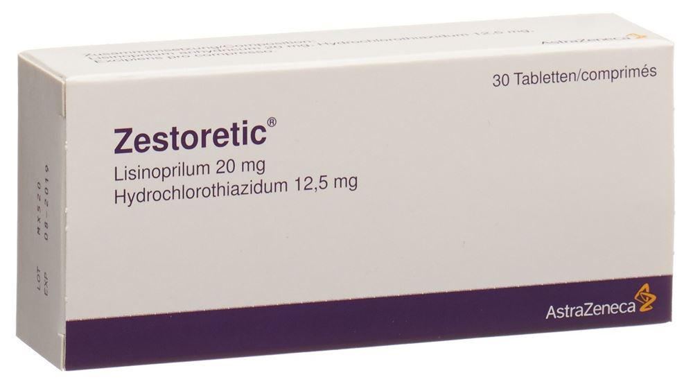 ZESTORETIC cpr 20/12.5 30 pce