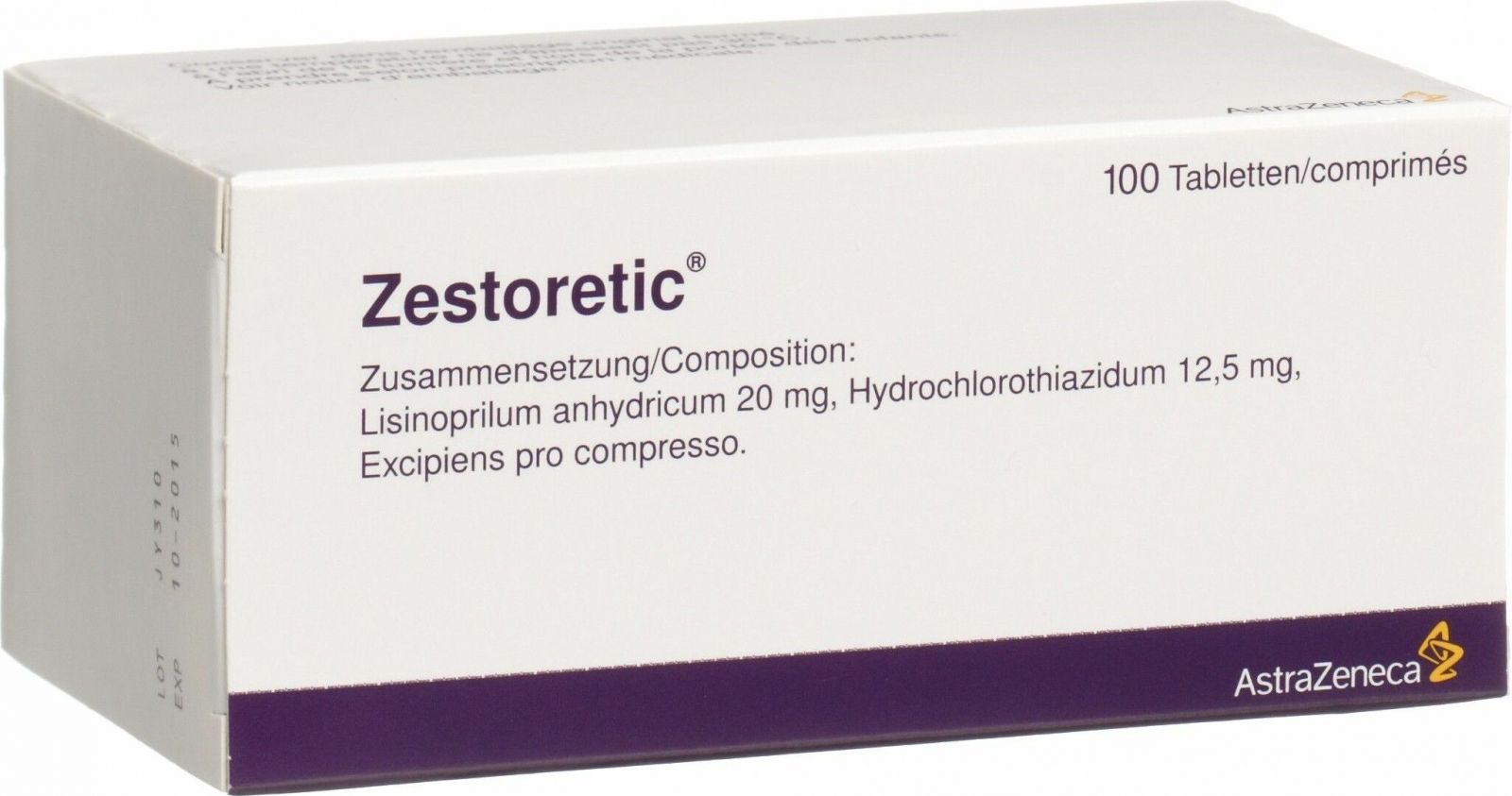 Zestoretic, Tabletten