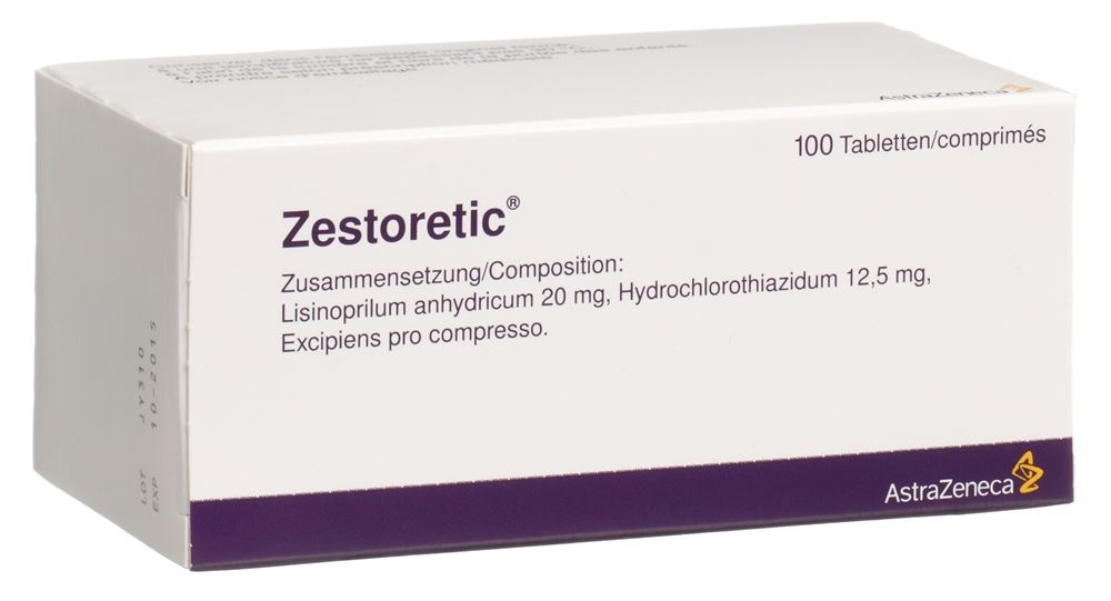 ZESTORETIC cpr 20/12.5 100 pce