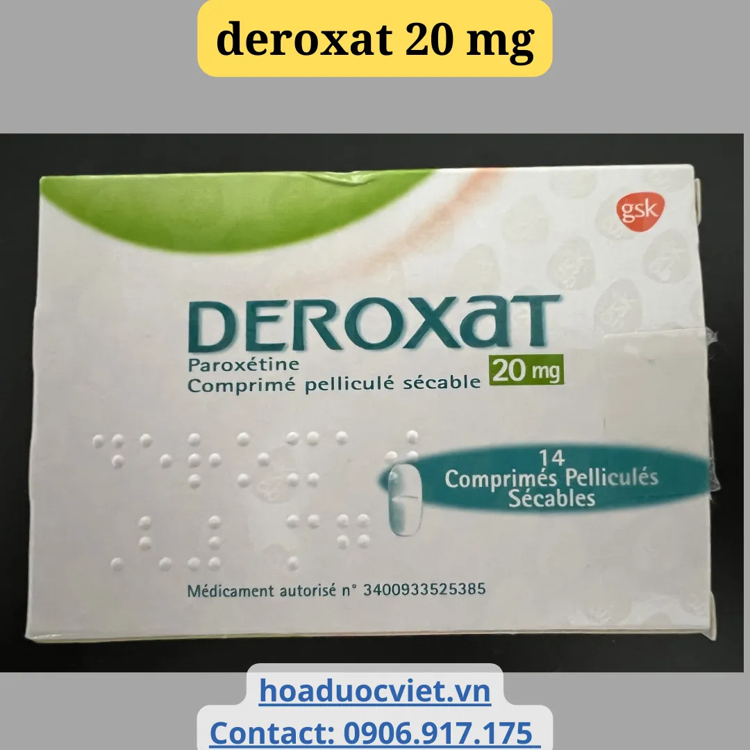 Deroxat, Filmtabletten