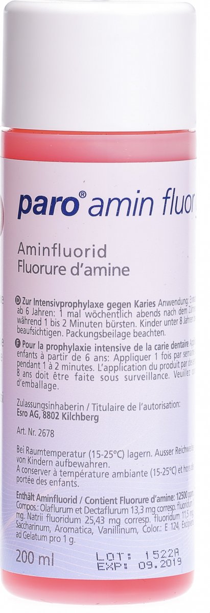 Paro Amin Fluor Gelée, Gelée
