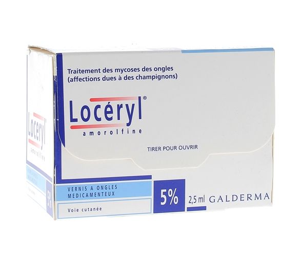 LOCERYL vernis à ongles 5 % fl 5 ml