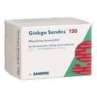 Ginkgo Sandoz 80, Filmtabletten