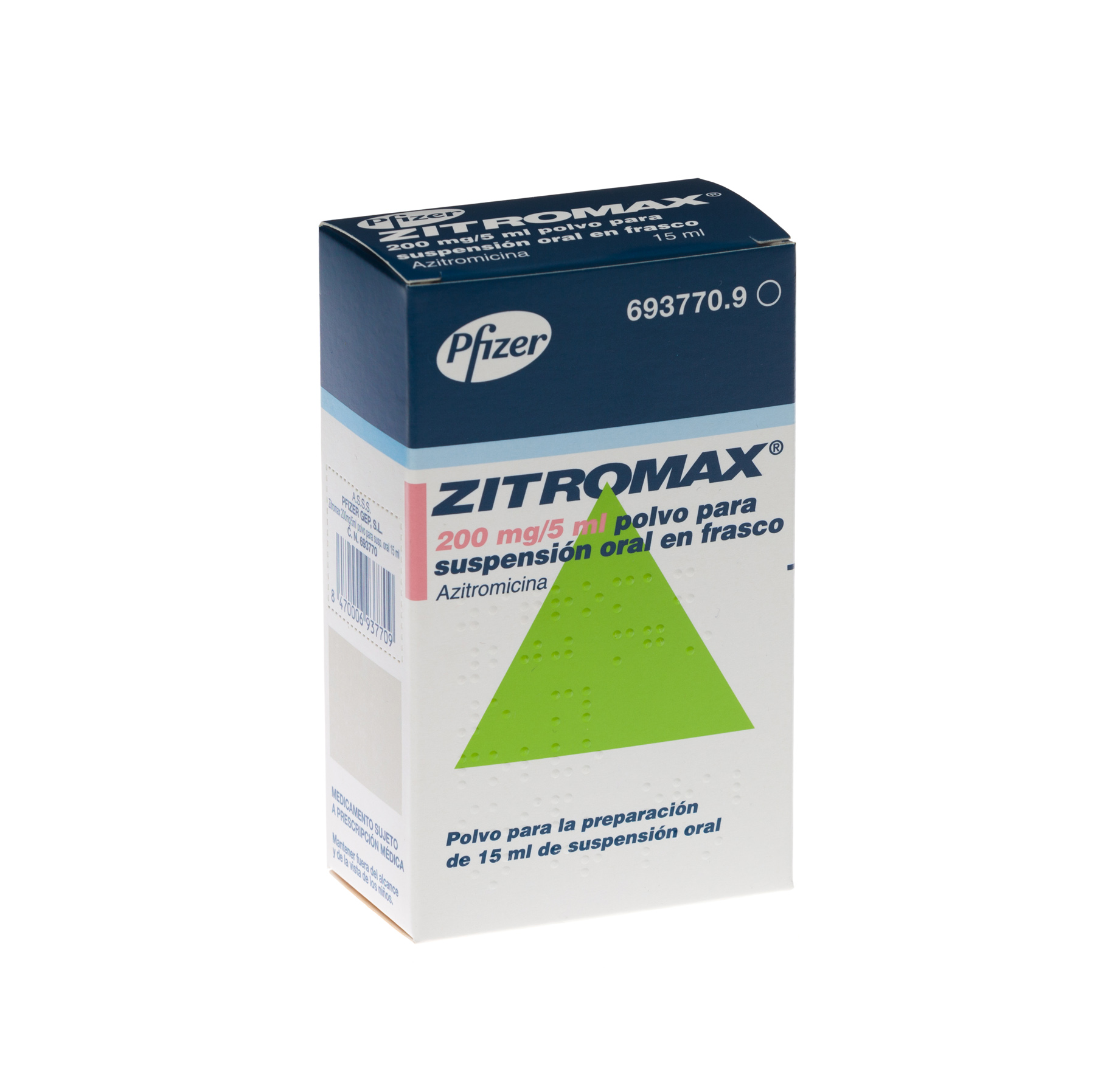 ZITHROMAX pdr 200 mg/5ml pour susp fl 30 ml