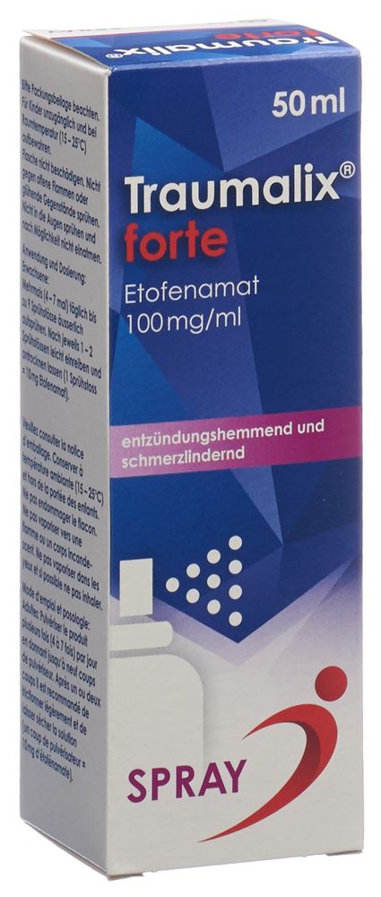 Traumalix forte, Spray