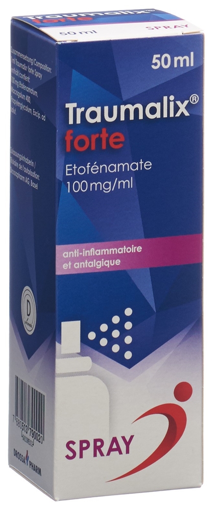 Traumalix forte, Spray