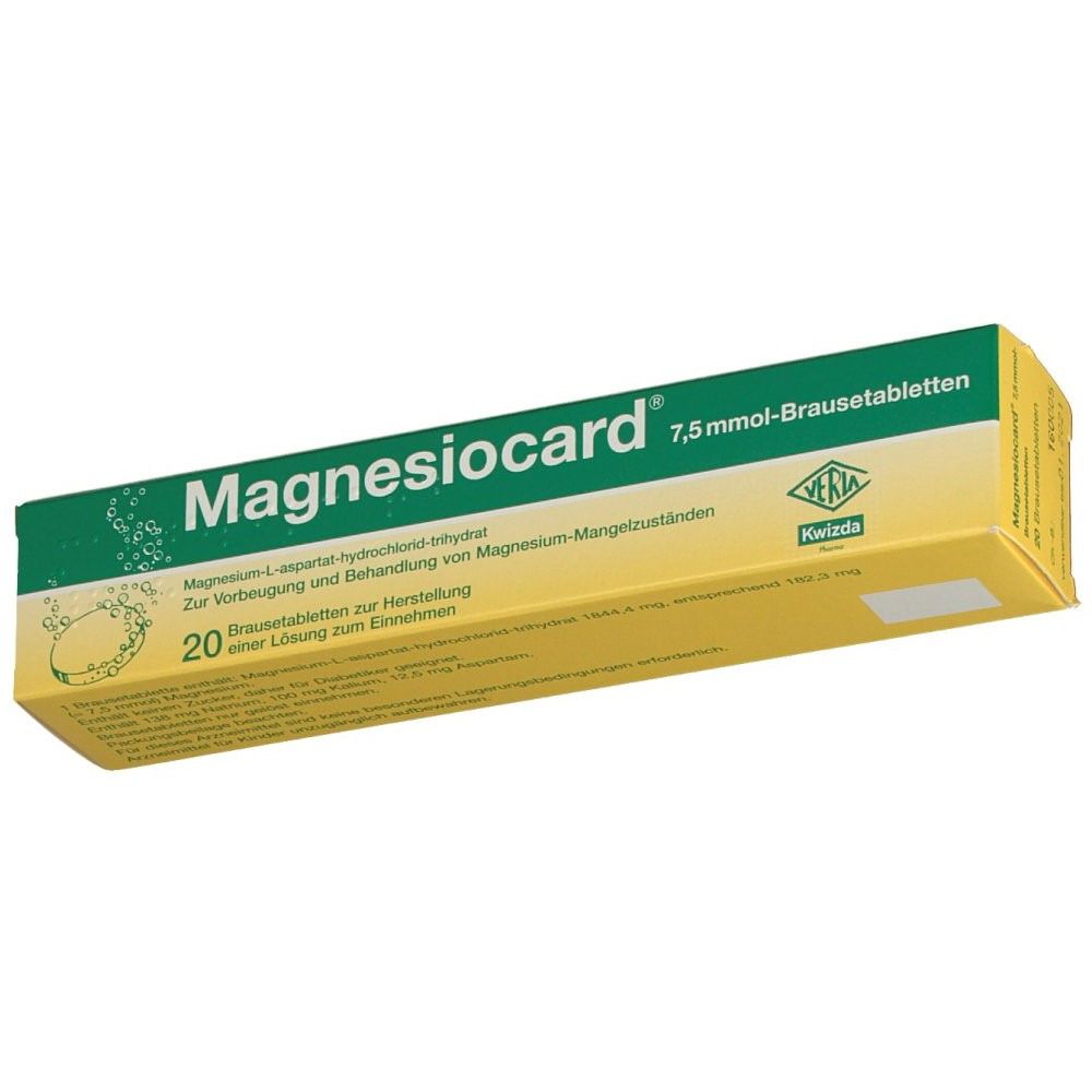 Magnesiocard 7.5, Brausetabletten
