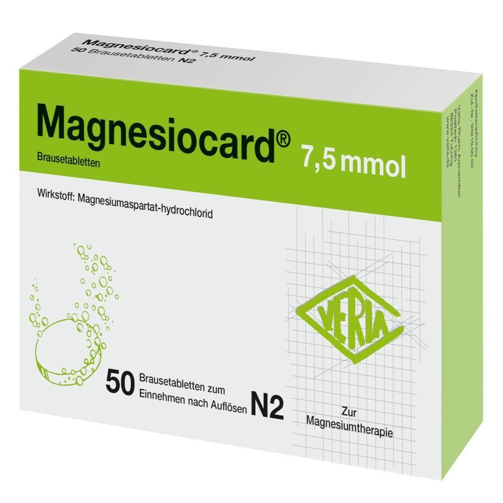 Magnesiocard 7.5, Brausetabletten