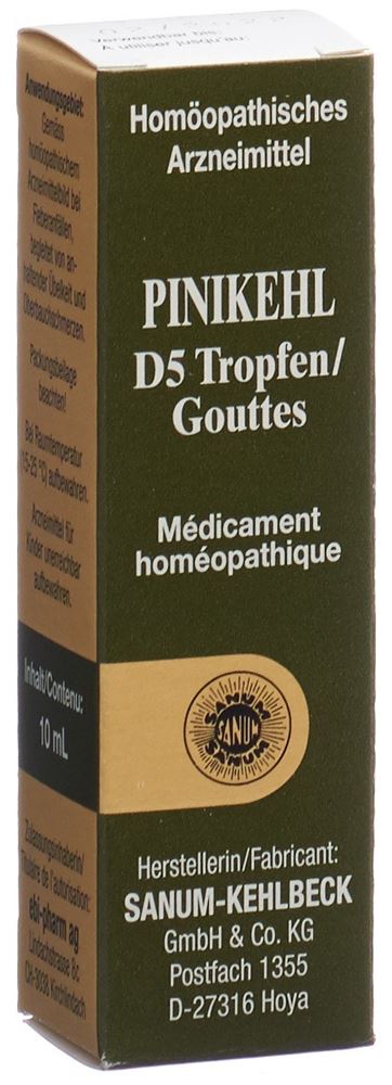 Pinikehl D5, Tropfen zum Einnehmen
