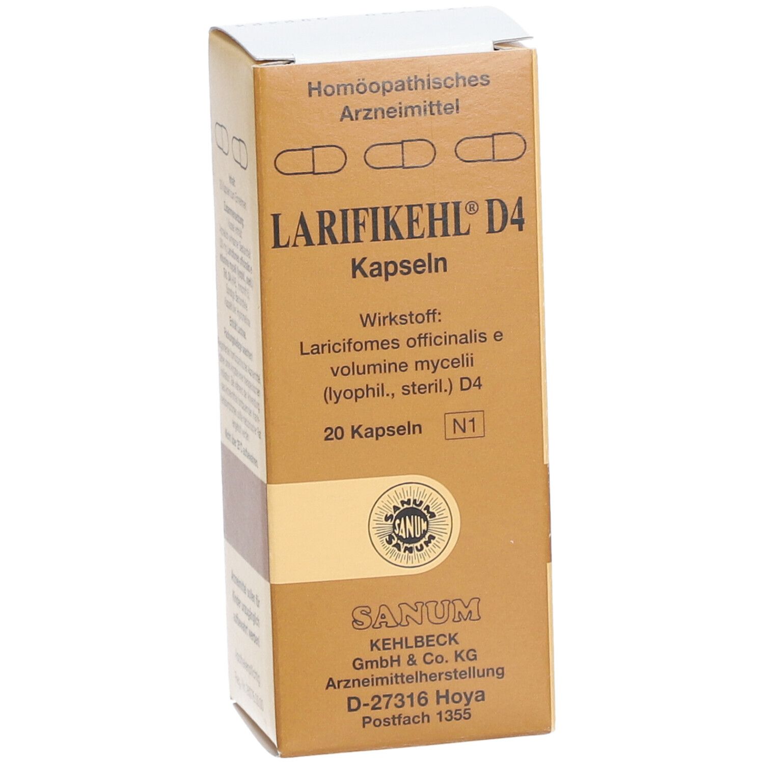 Larifikehl D4, Hartkapseln