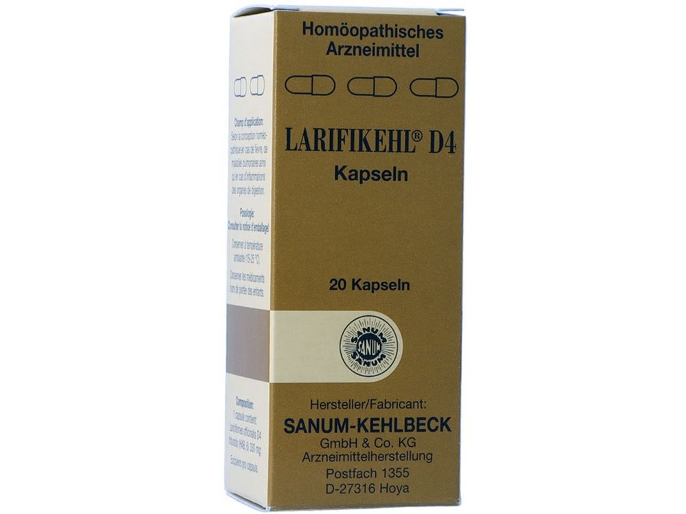 Larifikehl D4, Hartkapseln
