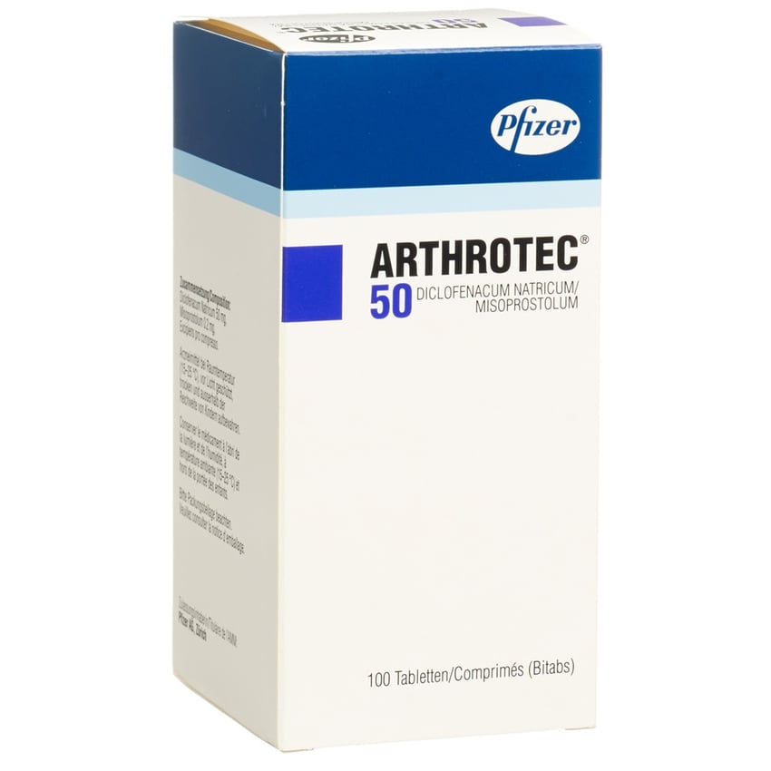 Arthrotec 50, Tabletten