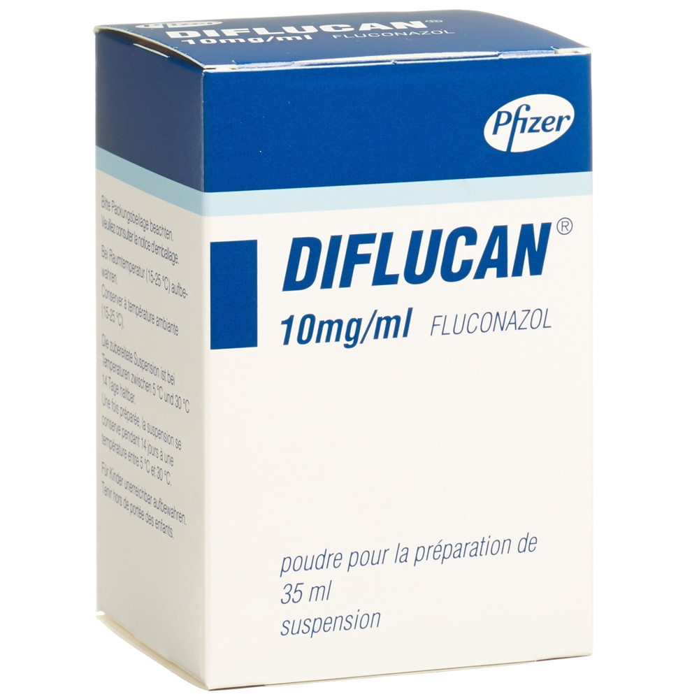 DIFLUCAN pdr 10 mg/ml p susp fl 35 ml