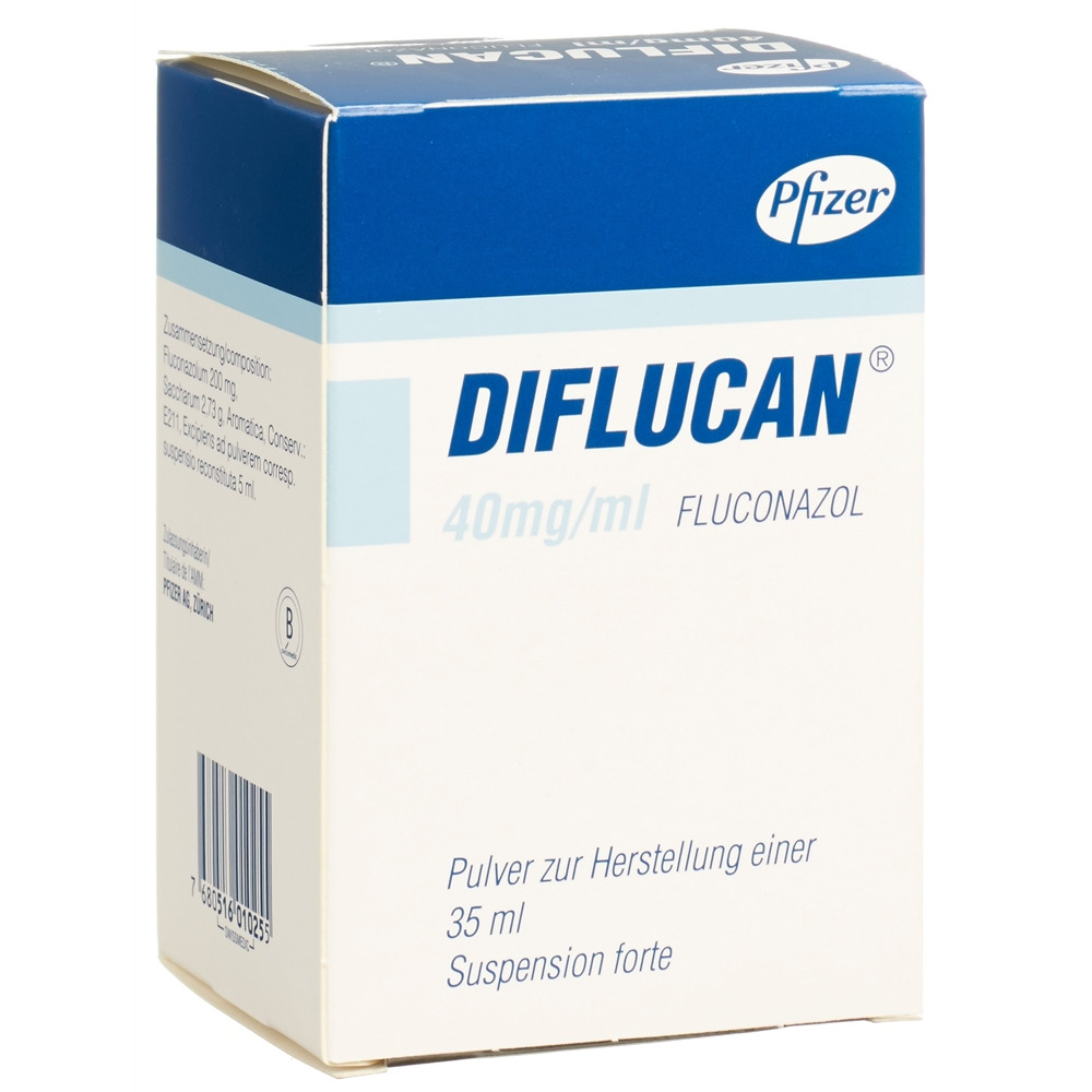 Diflucan 200mg/5ml, Pulver zur Herstellung einer Suspension zum Einnehmen