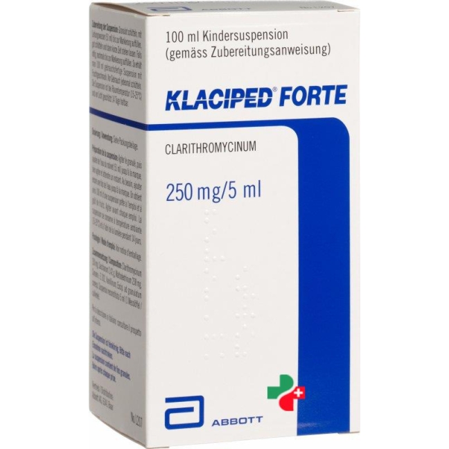 Klaciped Forte, Granulat zur Herstellung einer Kindersuspension zum Einnehmen