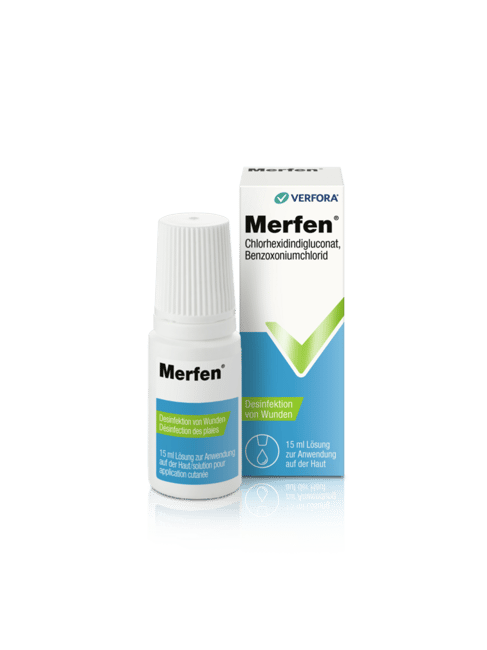 Merfen Classic, solution pour application cutanée