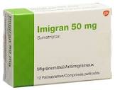 Imigran 50 mg, Filmtabletten