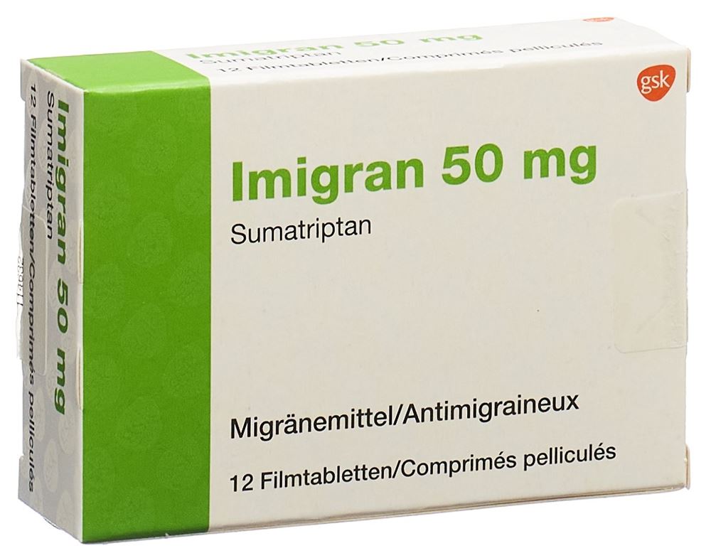 Imigran 50 mg, Filmtabletten