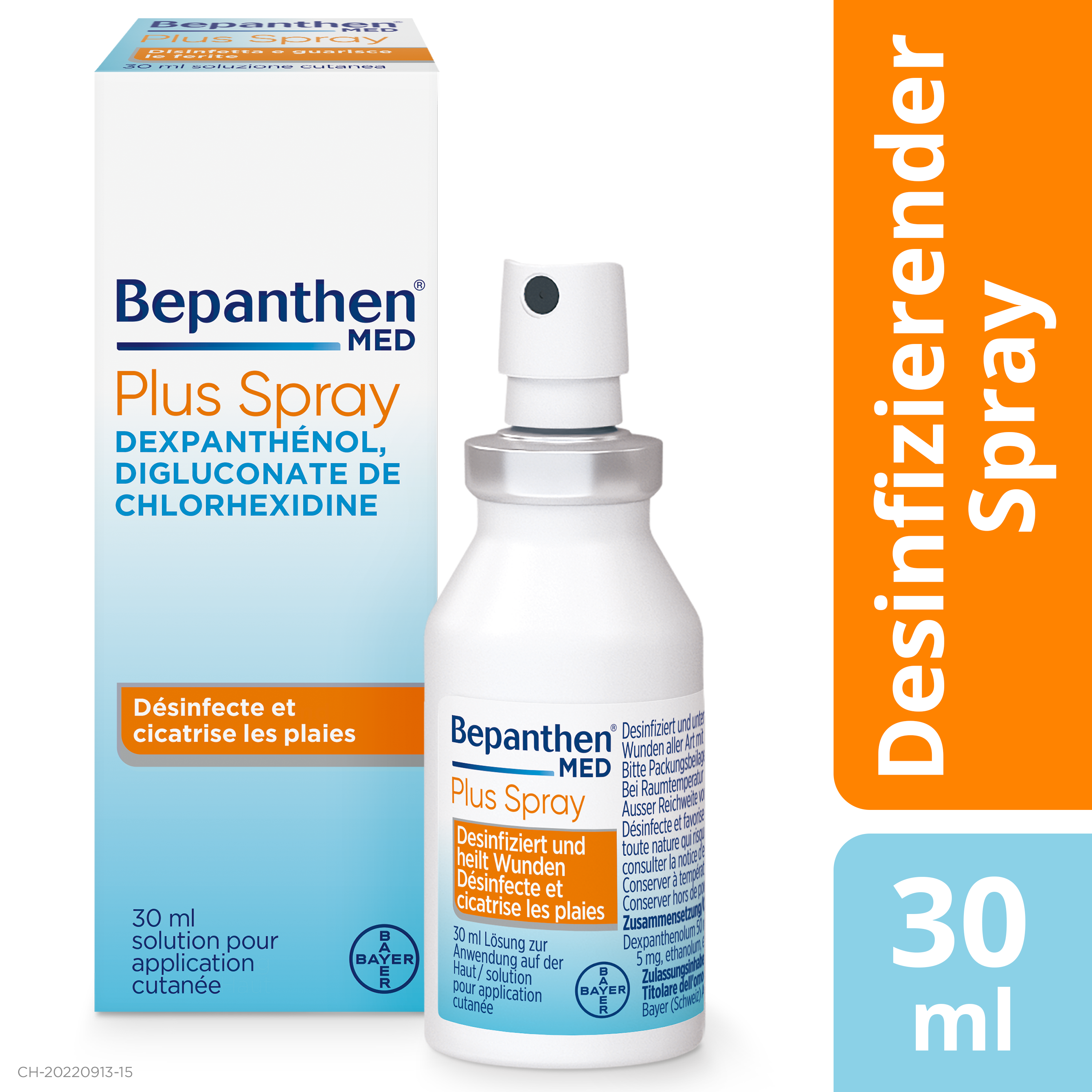 BEPANTHEN MED Plus spray fl 30 ml