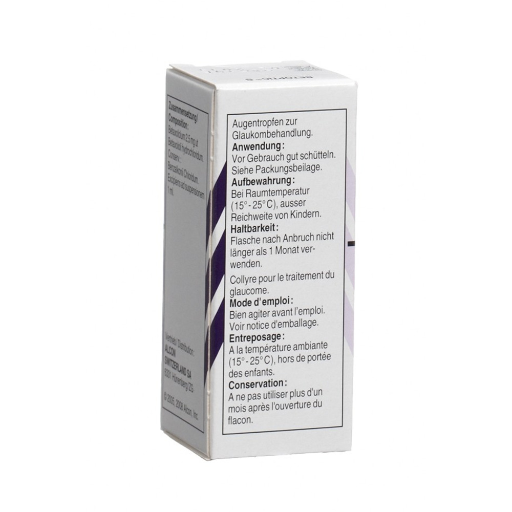 BETOPTIC S 2.5mg/ml susp opht 5 ml