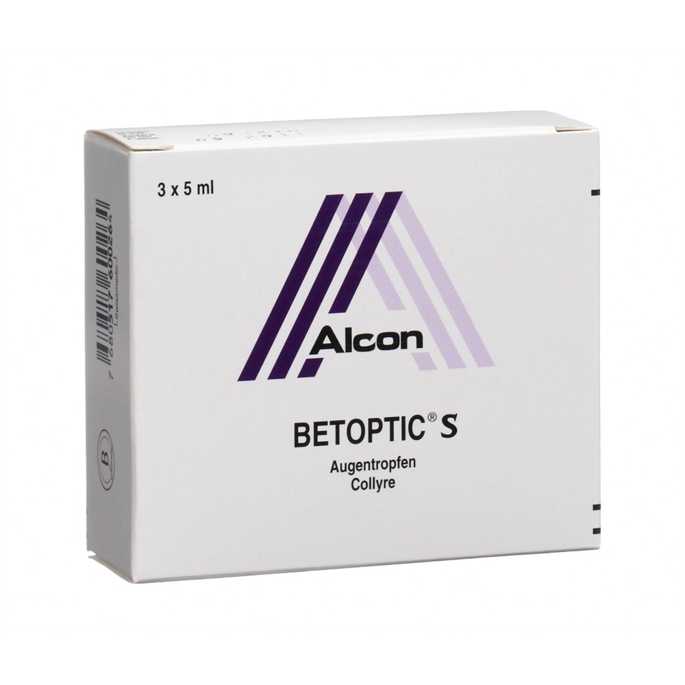 BETOPTIC S 2.5mg/ml susp opht 5 ml x 3