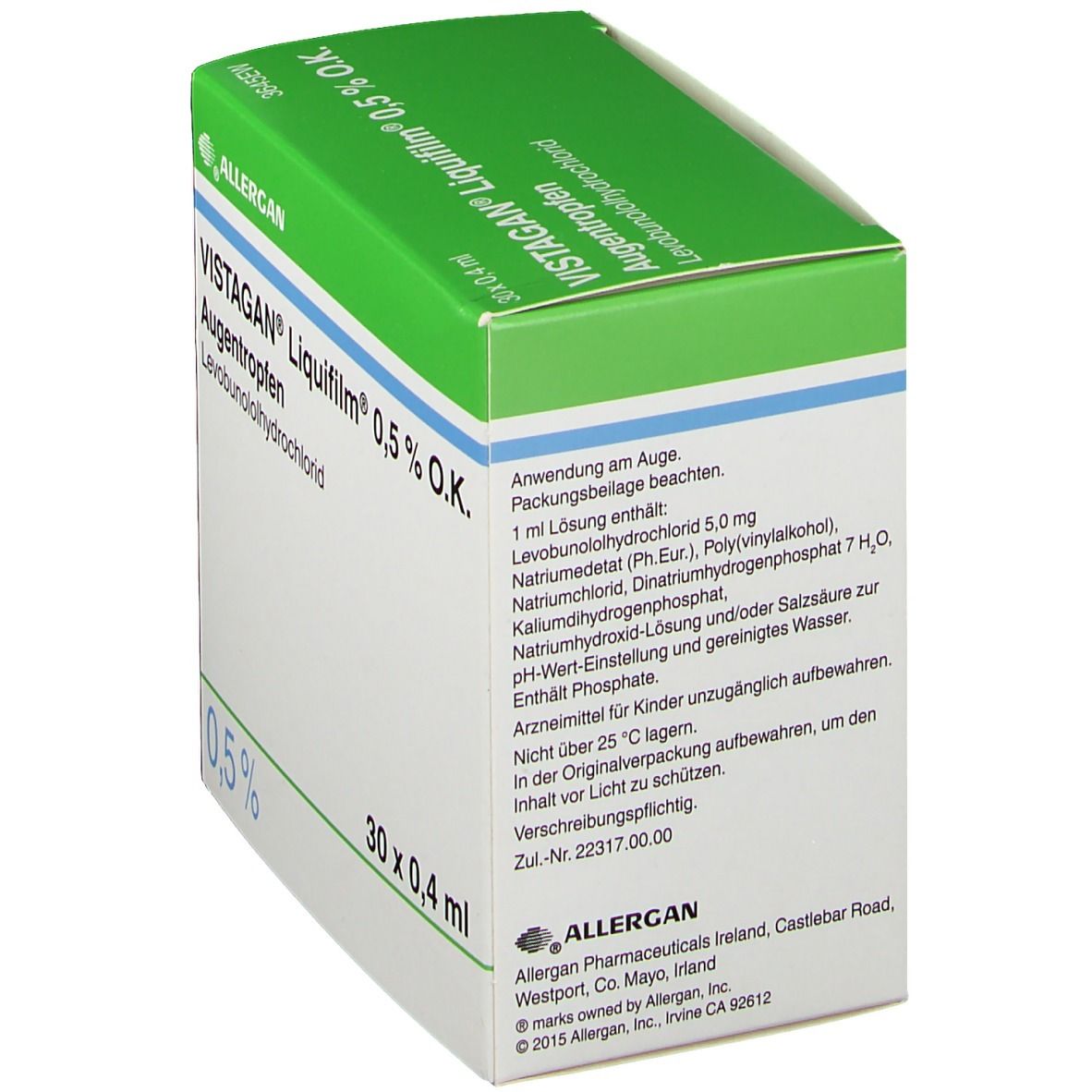 Vistagan Liquifilm 0,5% Unit Dose, Augentropfen