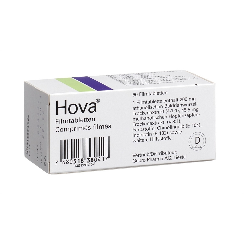 Hova, Filmtabletten