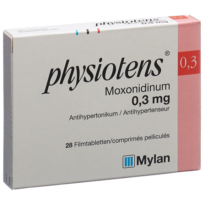 Physiotens 0,3 mg, Filmtabletten