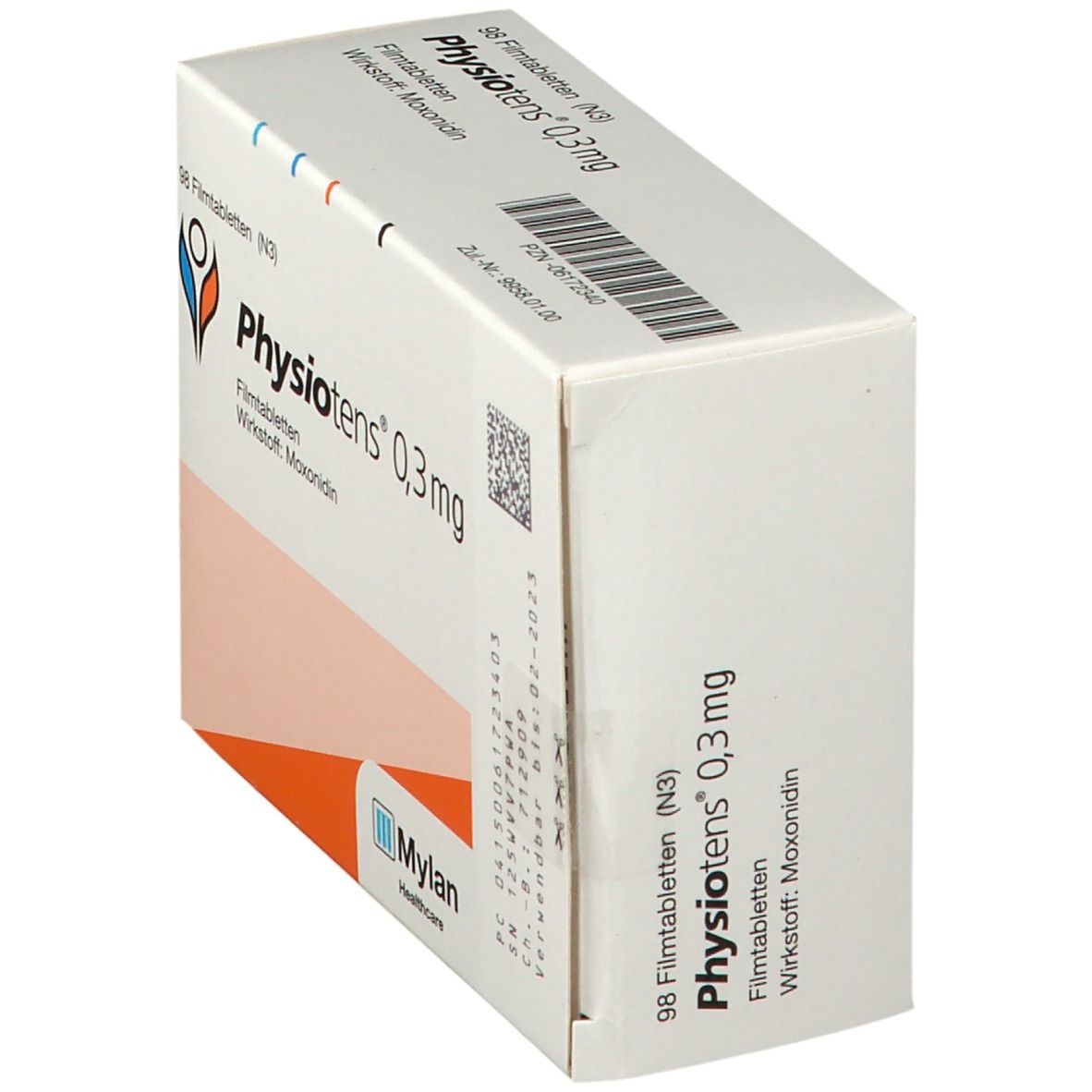 Physiotens 0,3 mg, Filmtabletten