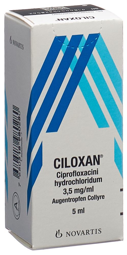 CILOXAN gtt opht fl 5 ml