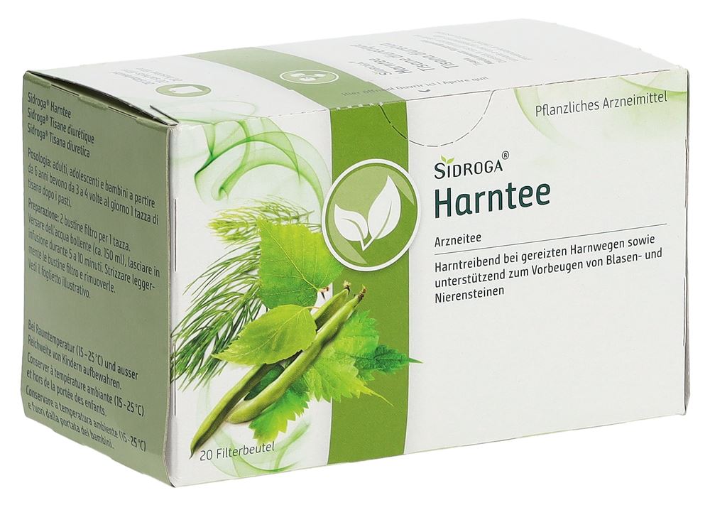 Sidroga Harntee, Arzneitee