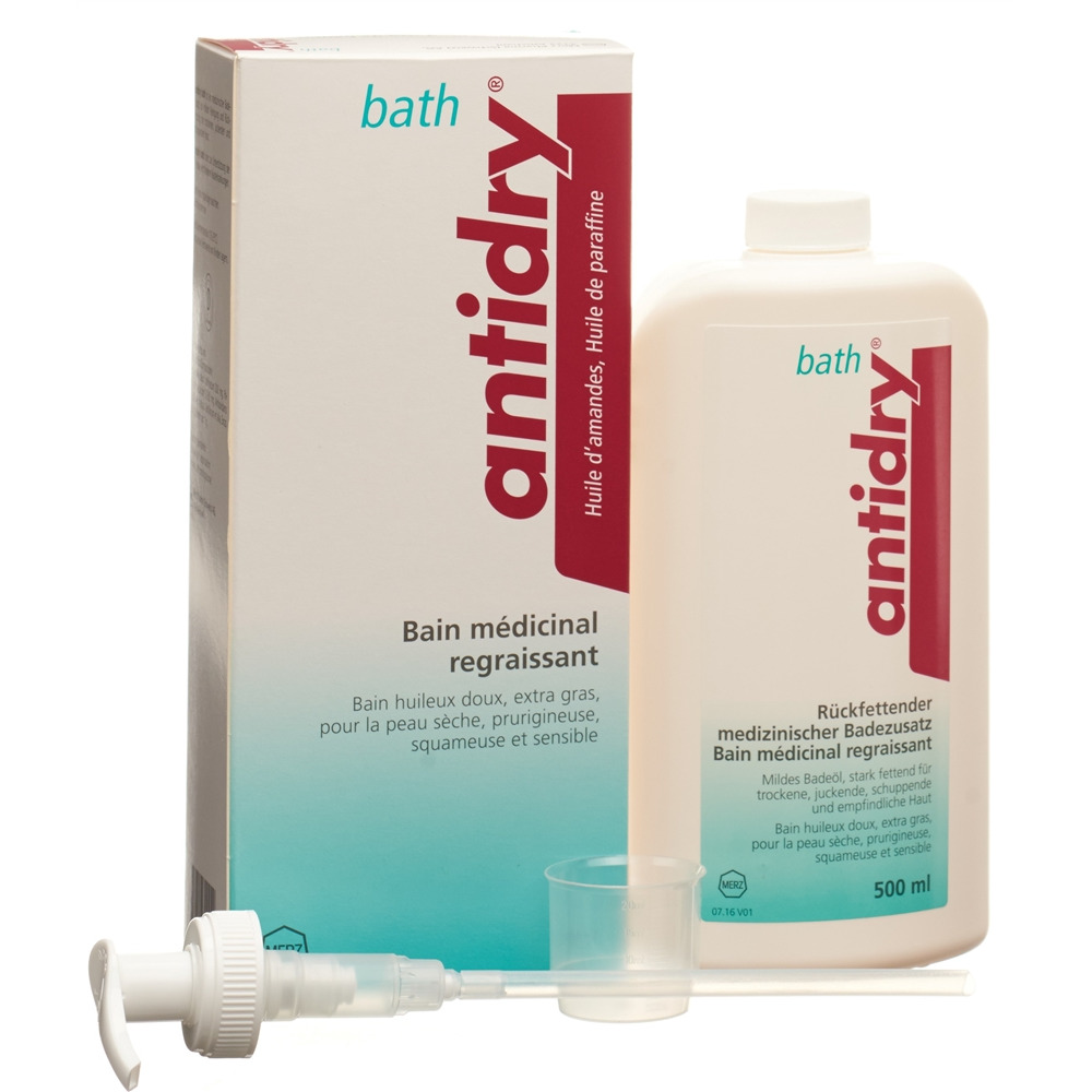 ANTIDRY bath solution huileuse 500 ml