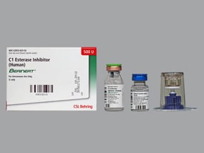 Berinert IV 500, Pulver und Lösungsmittel zur Herstellung einer Injektionslösung