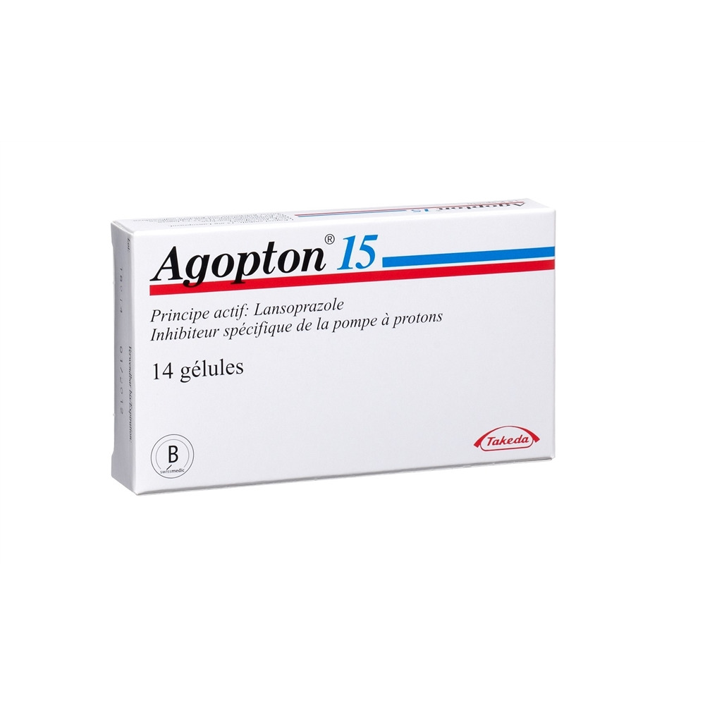 AGOPTON caps 15 mg 14 pce