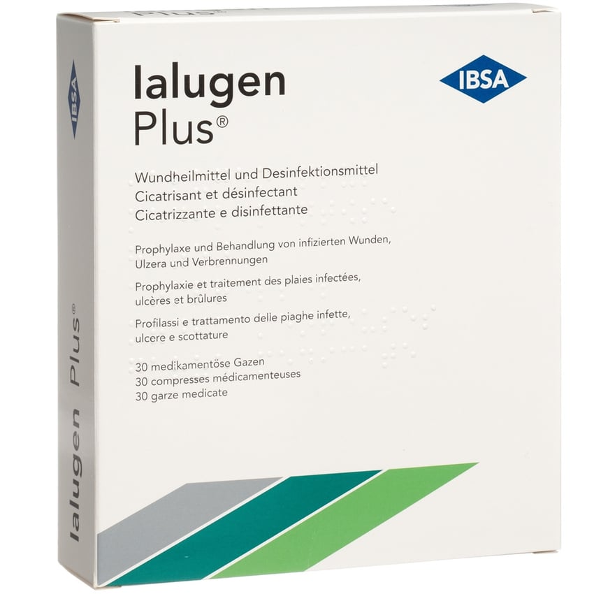 Ialugen plus, garze medicate