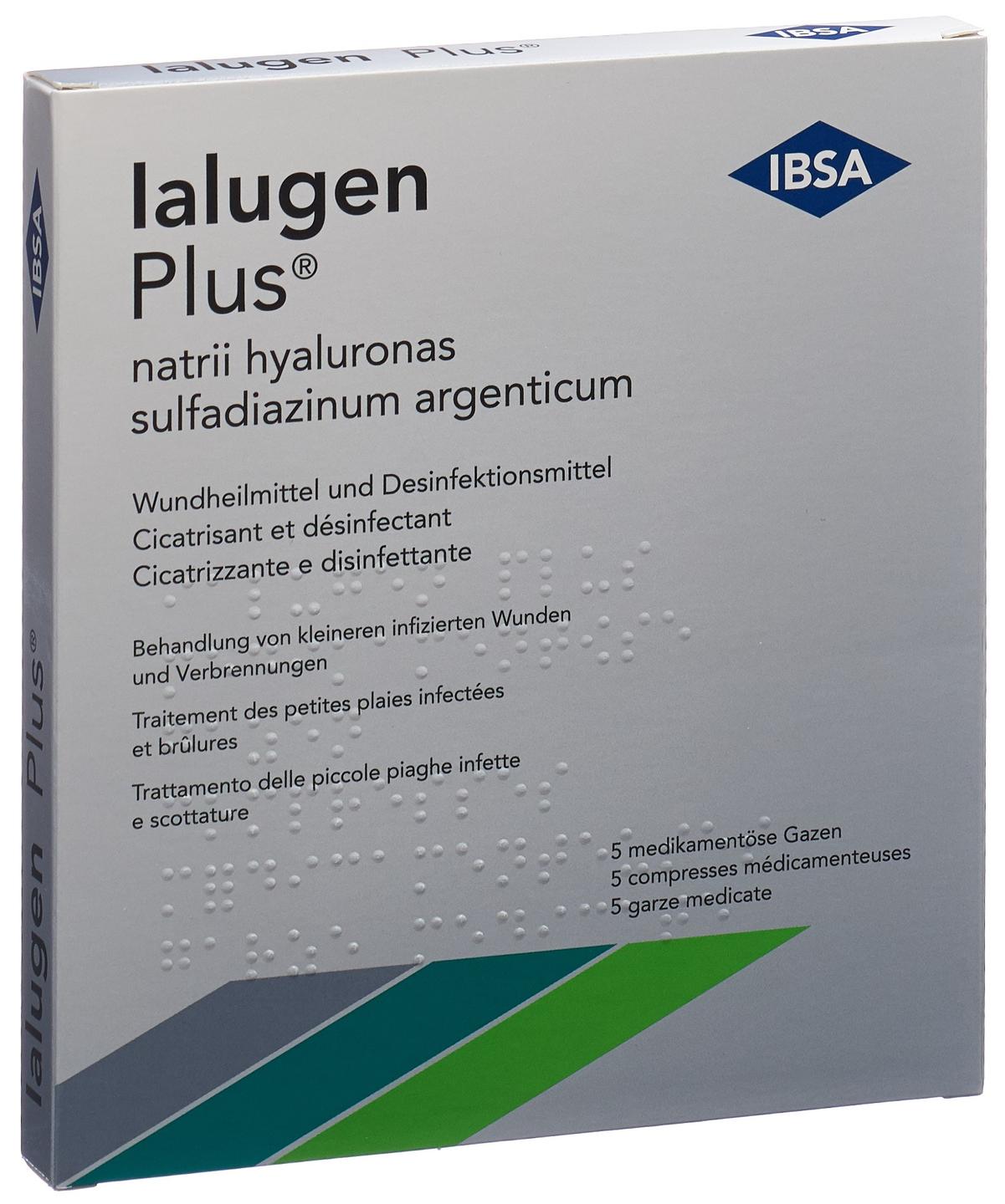 Ialugen plus, garze medicate