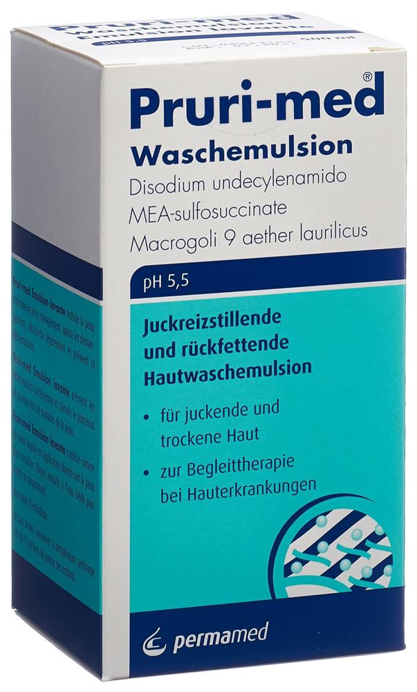 PRURI-MED émulsion lavante pH 5.5 dist 500 ml