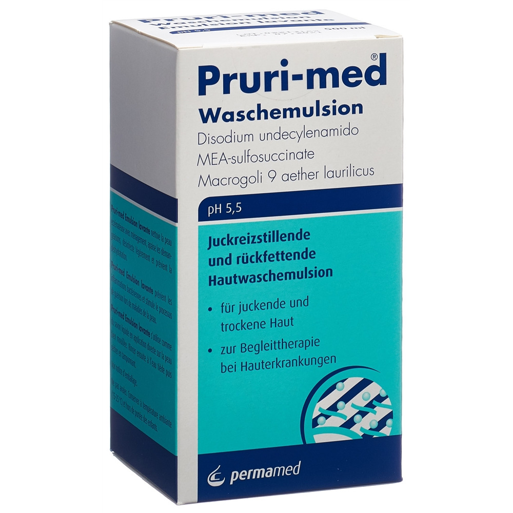 PRURI-MED émulsion lavante pH 5.5 dist 500 ml