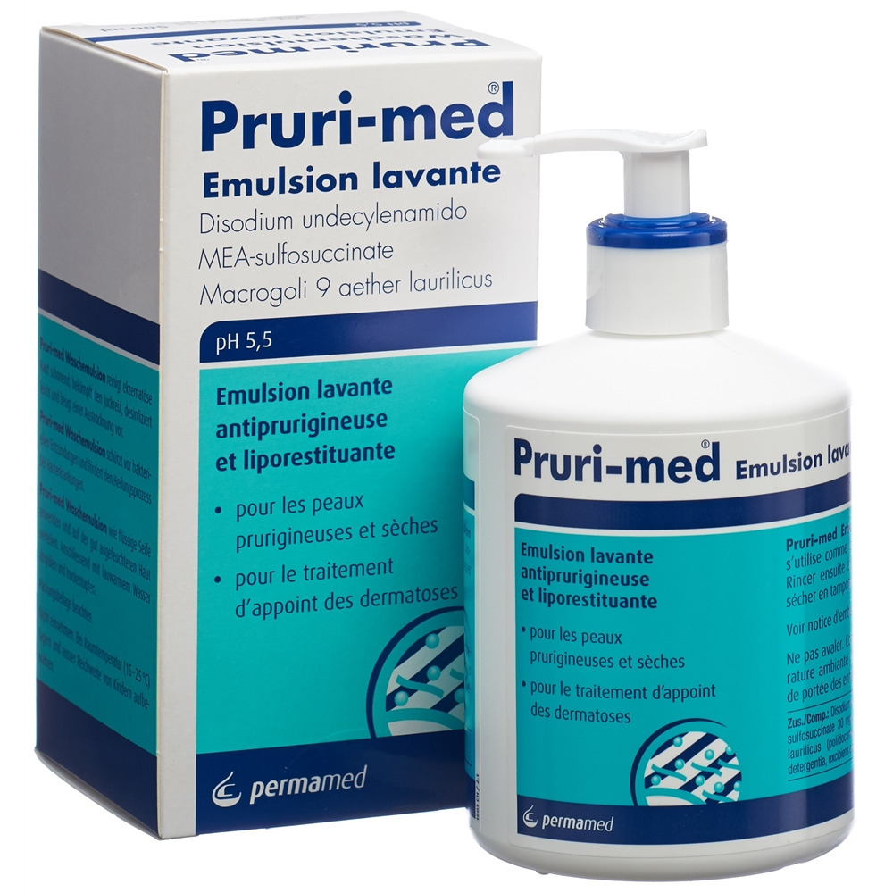 PRURI-MED émulsion lavante pH 5.5 dist 500 ml