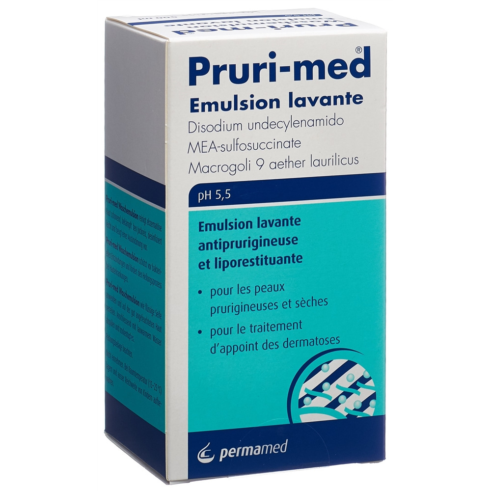 PRURI-MED émulsion lavante pH 5.5 dist 500 ml