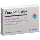 CONCOR 5 plus cpr pell 5/12.5 mg 100 pce