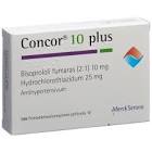 CONCOR 10 plus cpr pell 10/25 mg 100 pce