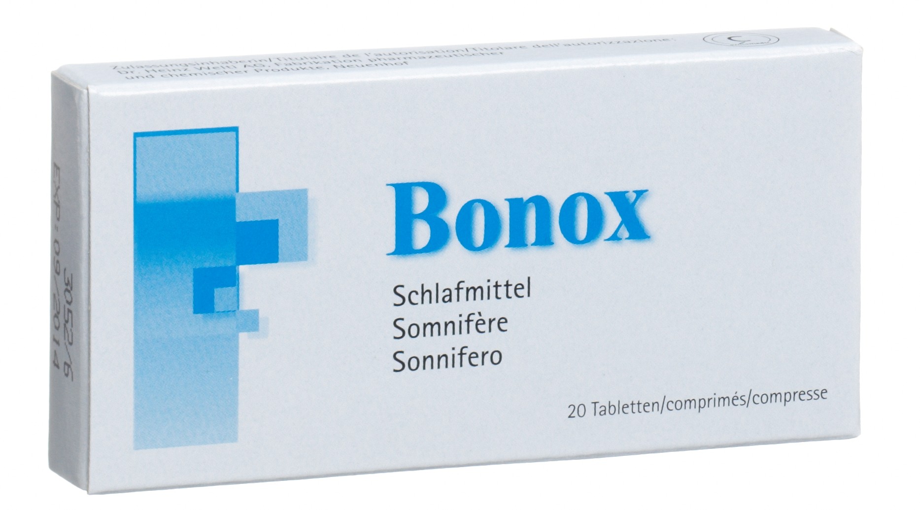 Bonox, Tabletten