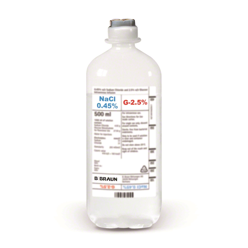 NaCl 0,45 % Sintetica, soluzione per perfusione