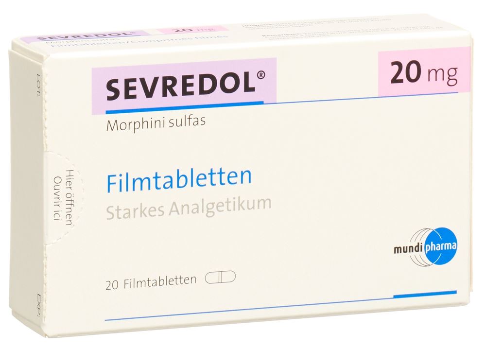 Sevredol 20 mg, Filmtabletten