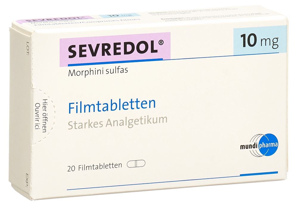 Sevredol 10 mg, Filmtabletten