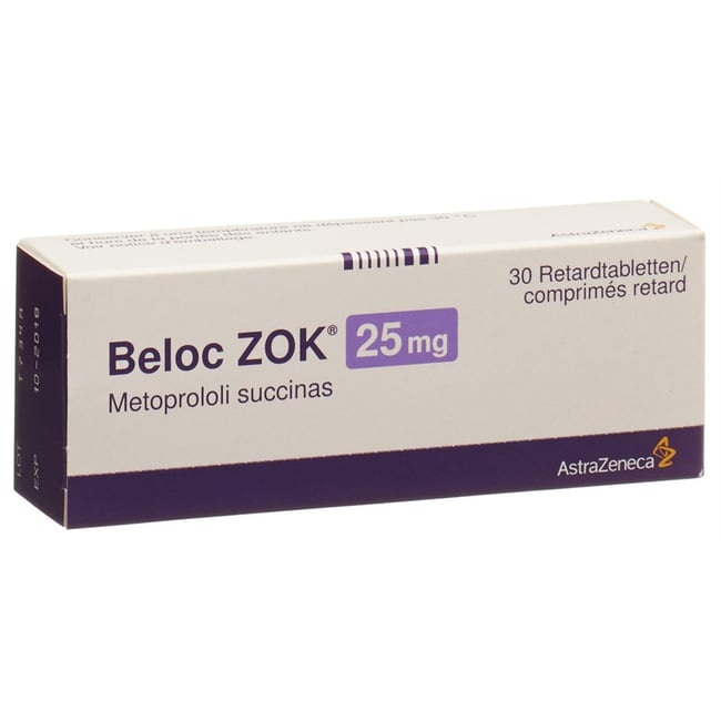 BELOC ZOK cpr ret 25 mg 30 pce