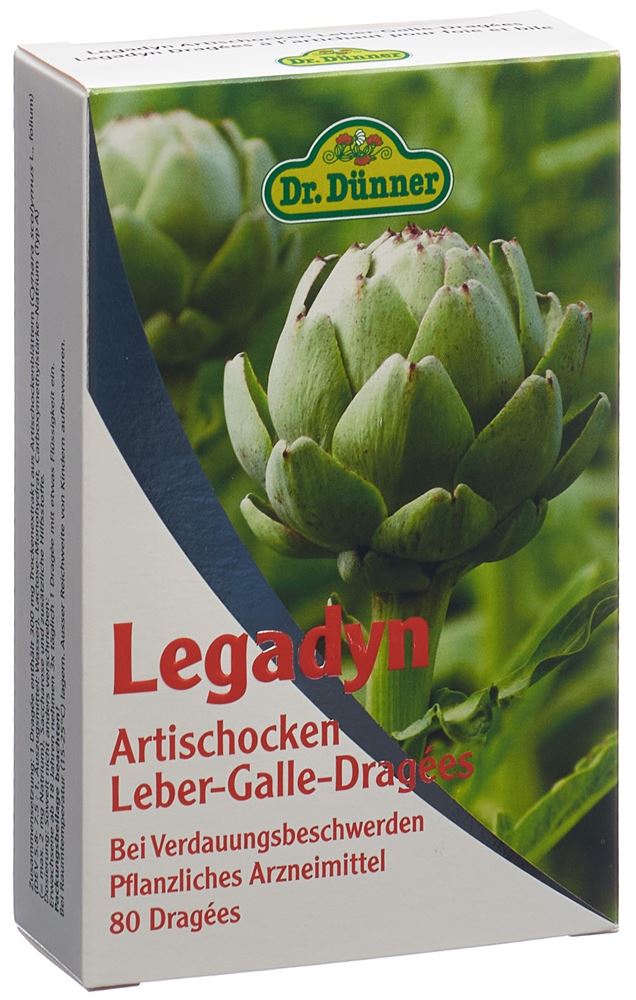 Legadyn Artischocken Leber-Galle-Dragées, Dragées