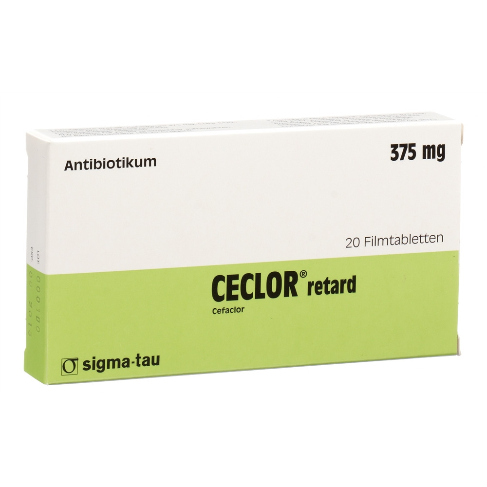 Ceclor Retard 375 mg, Filmtabletten