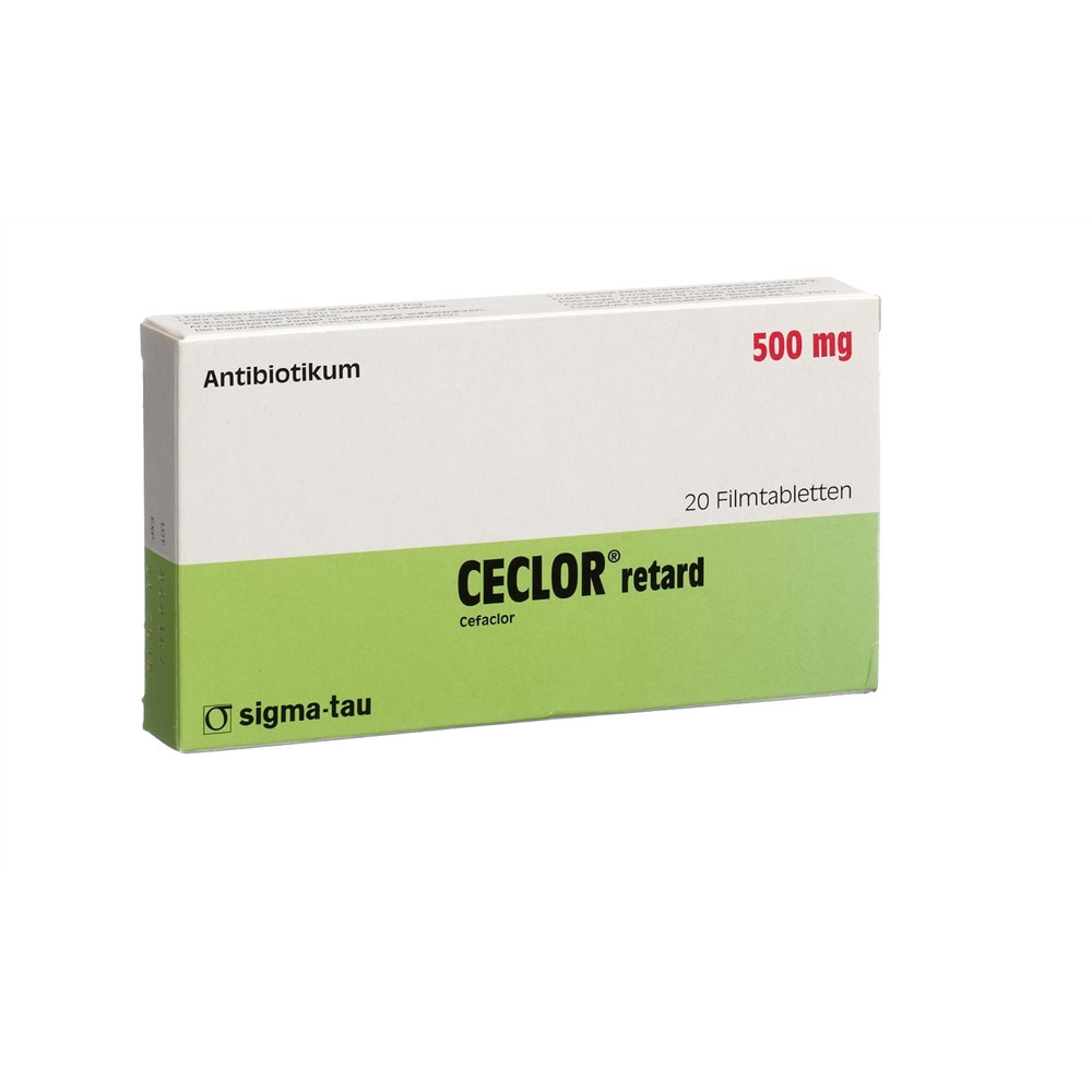 Ceclor Retard 500 mg, Filmtabletten